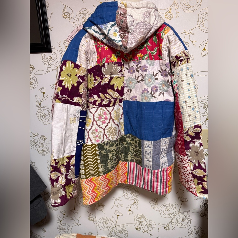 Kantha Patchwork Jacket - image 2